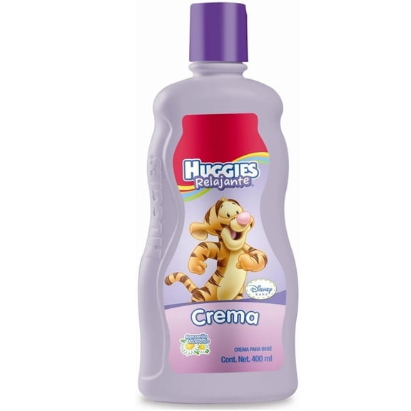 Crema Huggies sueños de lavanda hipoalergénica 400 ml