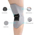 thumbnail image 3 of EcoNesxp Prevents excessive knee flexion Patellar support Protective compression device Osteoarthritis Black with strap and lateral patellar stabilizer, 3 of 5