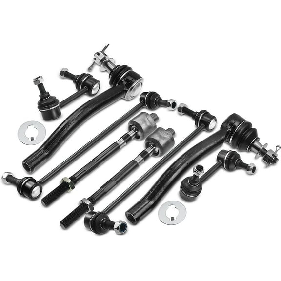 A-Premium 8Pcs Front and Rear Suspension Kit Tie Rod End Sway Bar Link Compatible with Nissan Maxima 2009 2010 2011 2012 2013 2014