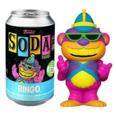 Funko Soda Bingo Blacklight Vinyl Figure (Open Can)