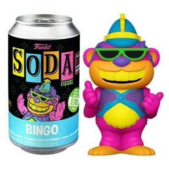 Funko Soda Bingo Blacklight Vinyl Figure (Open Can)