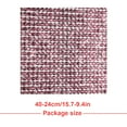 thumbnail image 2 of Langgg Crystal Rhinestone Ribbon Clothing Accessories Sticker Convenient Using Present Decoration Sheet with Shine Appearance Exquisite light purple 6 double side tape, 2 of 6
