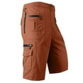 thumbnail image 5 of Havenre Men's Hiking Cargo Shorts Big and Tall Regular Fit Casual Quick Dry Golf Outdoor Work Tactical Shorts with Multi Pocket for Fishing Travel Red XXL, 5 of 7