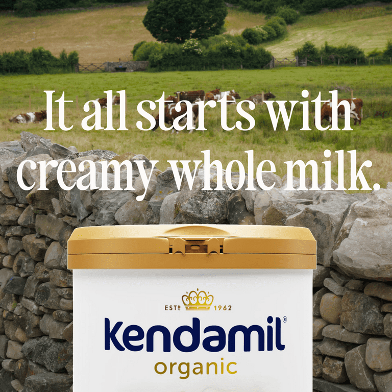 Kendamil Organic Whole Milk Infant Formula Powder, European with