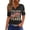 BlackD&01#0401U, variant on USA 250th Anniversary T Shirt Short Sleeves Tops for Women Button V Neck Flag Print Freedom 4th of July Women Tshirts Graphic Blue XXL