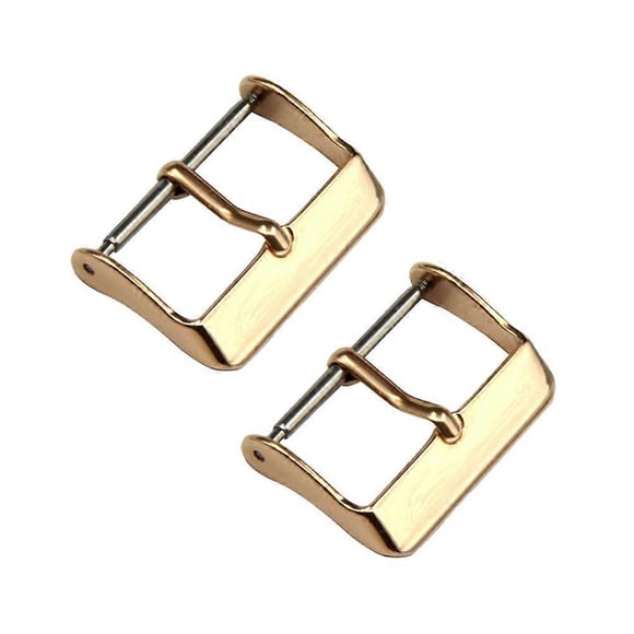 1pc Golden Stainless Steel Watch Clasp Buckle 18mm for Men Women Accessories