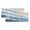 Blue, variant on 2 Pack Valances for Windows, Ombre Ocean Beach Window Valances for Living Room/Bedroom/Bathroom, Nautical Coastal Beach Sandy Gradient Gray Light Filtering Kitchen Curtain Valance 42"W x18" L