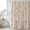 Beige, variant on Flowers Birds Waterproof Shower Curtain, 72"x72" Washable Polyester Fabric Shower Curtains for Bathroom, Country Retro Botanical Floral Branches Decorative Bathtub Curtain Sets with Hooks