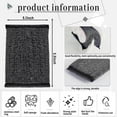 thumbnail image 2 of Topboutique Steel Wool Kitchen Sponges 6 Pieces Non-Scratch Scrub Sponges Pads Cleaning Scrub Sponge Kitchen Scrubbers Dish Sponges for Cleaning Multi-Use Heavy Duty Scrub Sponge,Black, 2 of 6
