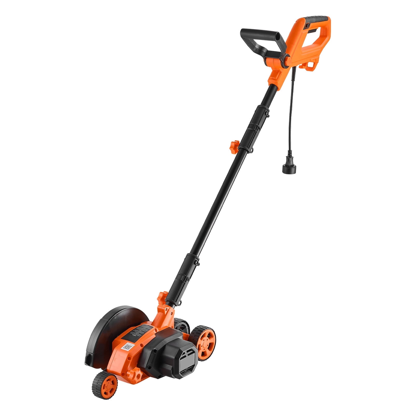 KFFKFF Electric Lawn Edger, 8-Inch Blade, 12 Amp Motor, 4000 RPM, Adjustable Blade Depth, Pivoting Handle, Dual Wheels, Ideal for Lawns, Driveways, Yards, and Sidewalks