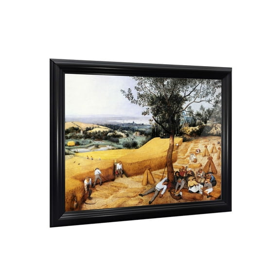 The Harvesters by Pieter Brueghel The Elder, World Famous Wall Art Collection, Farming Wall Decor for Kitchen or Living Room, 11x14, 2463B
