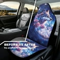 thumbnail image 4 of Yuyamidu Wolf Car Seat Covers Full Set of 2 Galaxy Vehicle Front Seats Covers Stretchy Washable Car Accessories Bucket Seat Cover, 4 of 7