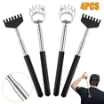 thumbnail image 1 of Dsseng 4pcs Extendable Back Scratchers  Telescoping Back Scratchers  Self-Helping Massager, 1 of 8