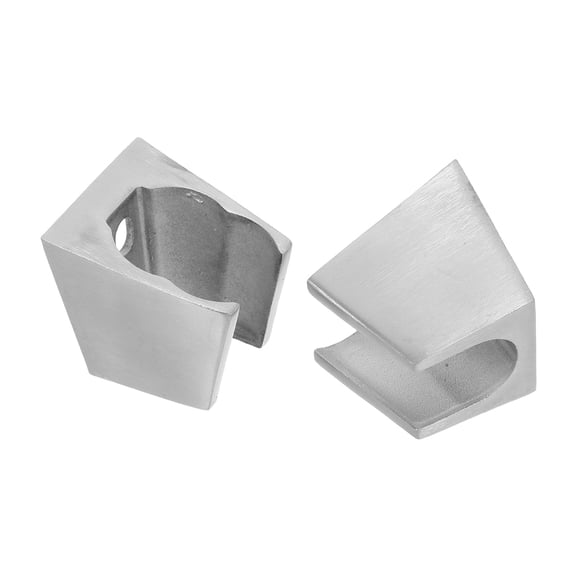 RENACLIPY 2Pcs Wall Mounted Stainless Steel Shower Bracket with Space Saving Design
