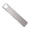 Heart shape-Silver, variant on Fashion Round Stainless Steel Keychain Pendant Rotating Latches Design Perfect For Hiking Business Trip Key Management
