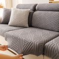 ACMDL 1pc Waterproof Stretch Sofa Slipcover Pets Friendly Jacquard Dust