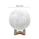 thumbnail image 3 of 3D Printing Moon Light Lunar Night Lamp Yellow and Cool White Dimmable Touch Control for Home Decorative Light for Baby Kids, 3 of 5