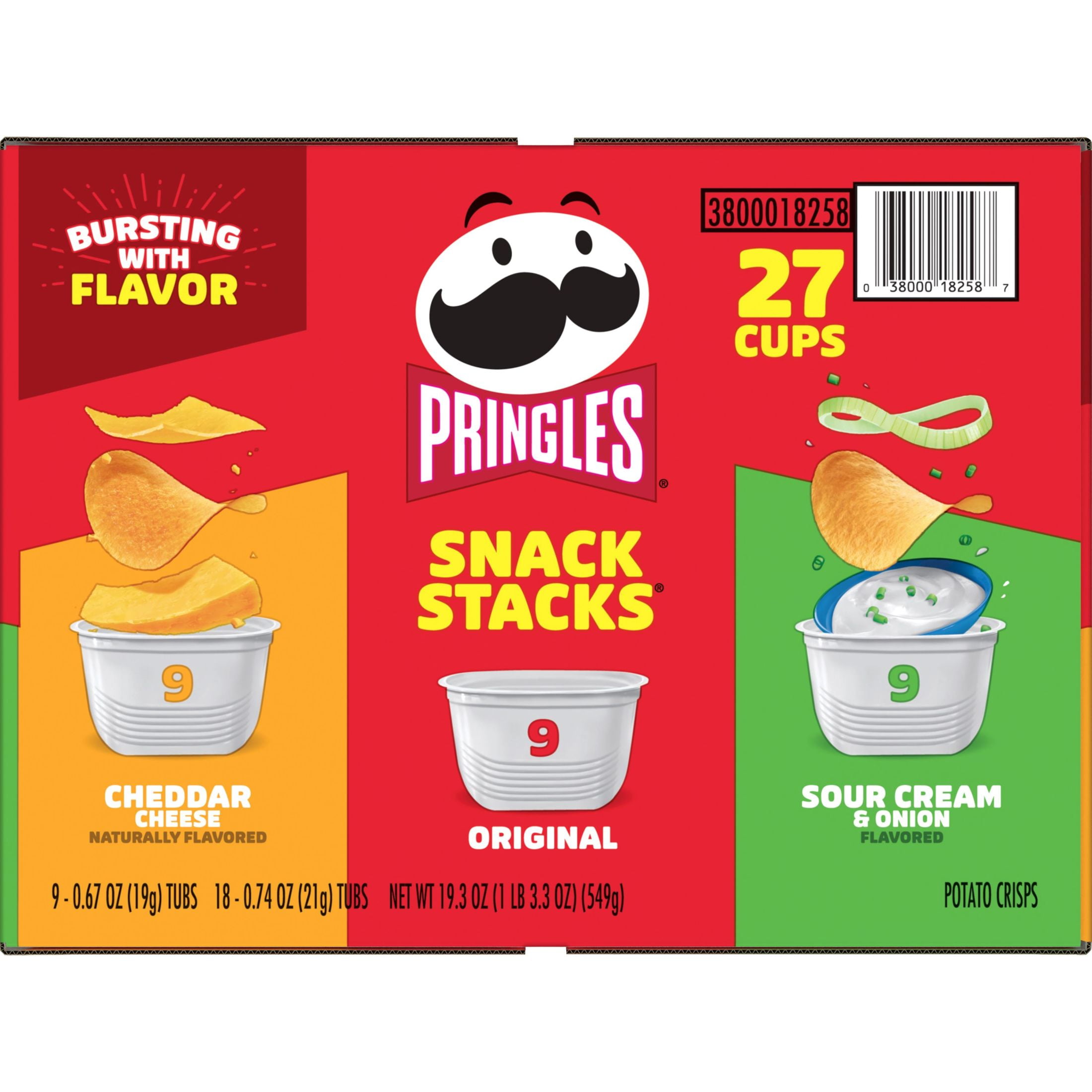 Pringles Snack Stacks Variety Pack Potato Crisps Sri Lanka | Ubuy