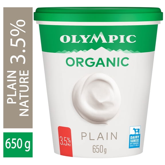 Olympic Organic Plain Yogurt 3.5%