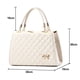 thumbnail image 2 of Bolsos adecuados para viajes diarios de mujeres Bolso de hombro de cuero artificial, Bolsos de mano de gran capacidad, 2 of 5