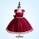 thumbnail image 2 of Odeerbi Niñas Vestido Noche Encaje Bordado Vestidos Niña Flor Vestido Verano Lazo Vestido Cumpleaños Princesa Vestidos Formales, 2 of 5