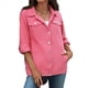 thumbnail image 1 of Chaqueta Vaquera de Larga para Mujer, , Ajustada, con Botones y Bolsillos Rosa L, 1 of 7