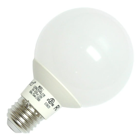 naturaLED 05814 - LED6G25/45L/27K G25 Globe LED Light Bulb