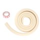 thumbnail image 1 of Protector de bordes a prueba de bebés, tipo L, de alta elasticidad, para muebles, para seguridad del hogar (beige), 1 of 15