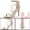 Beige, variant on Women Open Toe Stiletto High Heel Lace-Up Black Sandals 8 Yellow