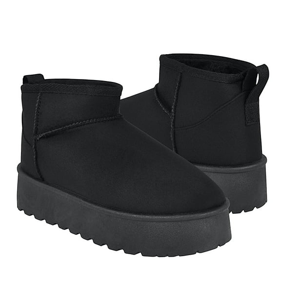 Botines Invierno Dama Furor 26434 Textil Negro