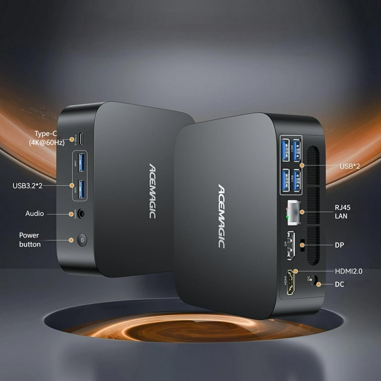 NIPOGI AMD RYZEN 5 7430U ミニPC 32GB 512GB NIPOGI ミニpc AMD Ryzen 5 7430U (6C/12T最大4.30GHz) mini PC