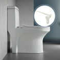 thumbnail image 3 of Shisuyan Toilet Tank Replacement Handle Lever Plastic Toilet Flush Lever Toilet Handle(Front Mount Type), 3 of 8