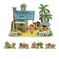 thumbnail image 4 of Tholdsy Modelo de casa de montaje de papel 3D para niños, modelo de arquitectura de construcción de papel DIY para niños, juguete educativo para Juguetes de construcción No.04 Tholdsy FN000128-04, 4 of 6