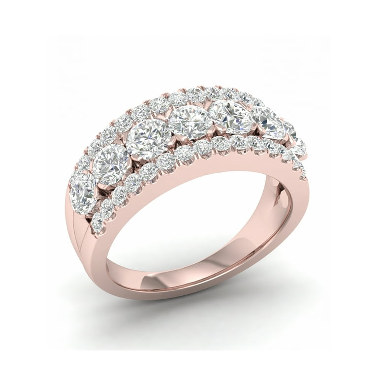 Walmart rose gold wedding best sale band