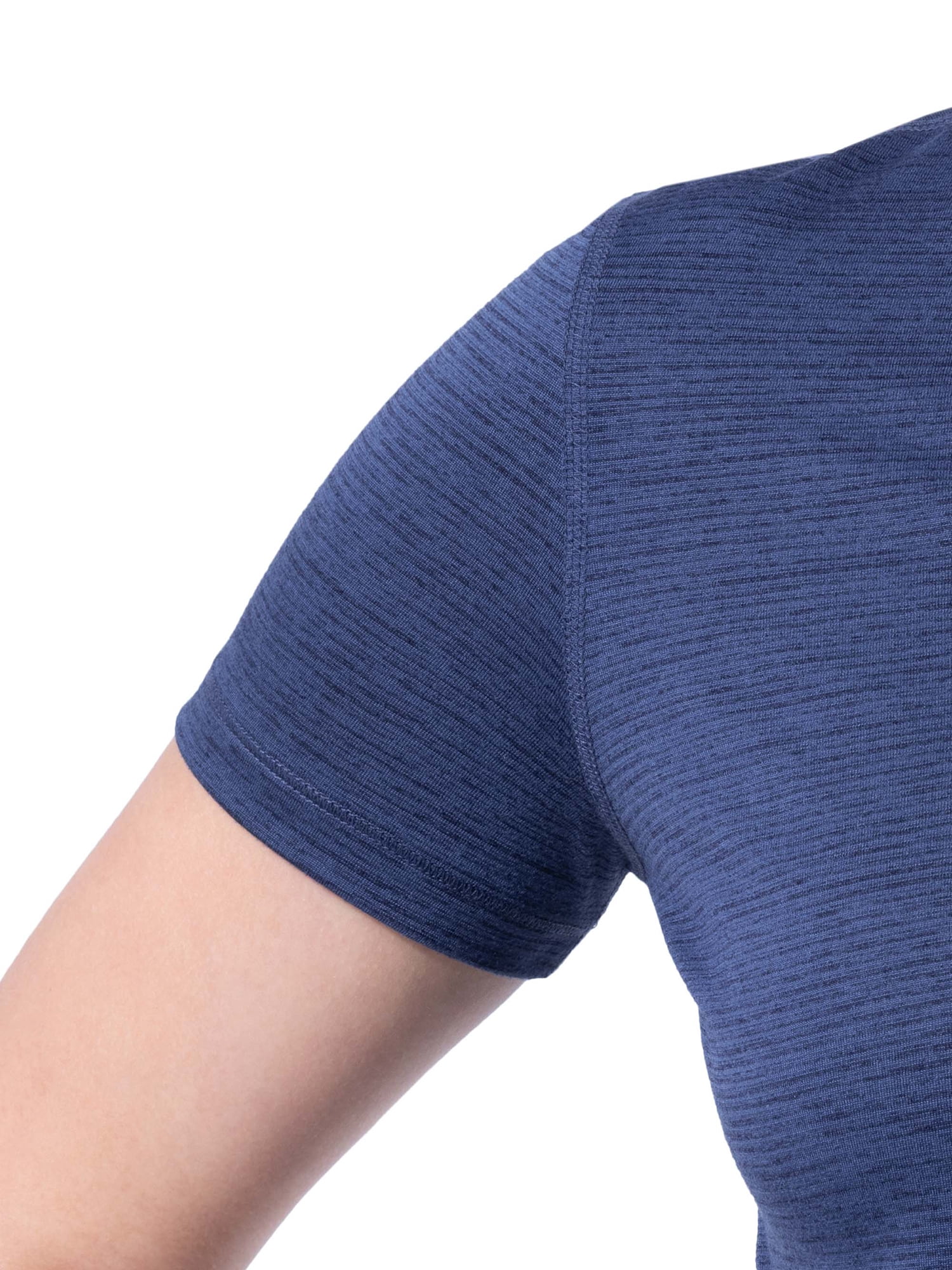Athletic Works Women's Active V-Neck T-Shirt with Short Sleeves, 2-Pack, Sizes XS-XXXL