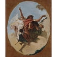 thumbnail image 2 of Giovanni Battista Tiepolo 15x18 Black Ornate Wood Framed Double Matted Museum Art Print Titled - The Apotheosis of Saint&nbsp;Roch (ca.&nbsp;1740-45), 2 of 5