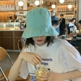 thumbnail image 2 of CoCopeanut 2022 New Fashion Summer Bucket Hat for Women Men Bob Fishing Cap High Quality Luxury Hat, 2 of 6