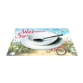 thumbnail image 3 of Ryvnso Placemats Set of 4 Welcome Summer Beach Dining Mats Heat-Resistant Non-Slip Washable Table Mat, 3 of 8