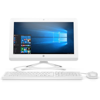 HP 20" All-in-One 20-c410 |20"|Intel Celeron|4GB RAM|1TB HD|Windows 10 |White