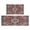Boho Vintage Blue-3, variant on Boho Vintage Blue Carpet Kitchen Rugs and Mats Sets Of 2, Funny Kitchen Decoration Rubber Backing Non-Slip Absorbent Mats for Sink Waterproof Runner Rug for Laundry Room 17x30 17x48inch