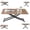 Dark Wood, variant on YWEN Multifunctional Folding Table, Lift Top Coffee Table Convertible to Dining Table, Height Adjustable Wooden Dinner Table with Metal Legs, Modern for Small Spaces Dining/Living Room/Kitchen