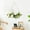 D_New#3466, variant on Qaailabf Artificial Hanging Plants, Realistic Lifelike Flowers and Leaves, Weather Resistant, Birch Stick Design, 15.75x15.75x1.18 in, Multicolor, Low Maintenance Indoor Outdoor Decoration