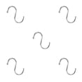 thumbnail image 1 of Injueey 5 Pisces Iron S Shaped Hook Holder Pan Storage Heavy Mops Portable Duty Hanger Organizing Wardrobe Clothes Cloth Closet Type2 NO2, 1 of 6