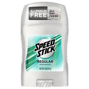 Angle View: Speed Stick Men's Deodorant, Regular - 1.8 ounce
