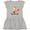 AC-Heather Grey, variant on Inktastic Fox for Girls Woodland Animal Girls Toddler Dress