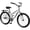 Gray, variant on Marknig 26" Cruiser Bike, 1-Speed Beach & City Cruiser Bicycle for Adult Women and Men with Rear Rack, Blue