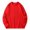 #Red, variant on DPTALR Men's Casual Solid Color Round Neck Long Sleeved Shirt Long Sleeve Round-Neck Blouses Shirts,Navy,XXXL