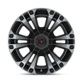 thumbnail image 4 of XD Aluminum Rim XD851 MONSTER 3 20X10in Satin Black with Gray Tint Finish, XD85121080418N, 4 of 5