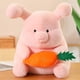 thumbnail image 1 of 35/50cm Kawaii Carrot Rabbit Plush Stuffed Toy Doll Soft Pillow Home Decoration Ornament For Baby Child Girlfriend Birthday GiftPink50cm Deng Xun unisex, 1 of 2