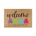 thumbnail image 5 of 16x24 inch Summer Floor Mats Flower Doormat Spring Front Door Mat Entry Mat Door Mat Outdoor Floor Mat Indoor Front Door Mat Outside Door Mat Front Door Mats Outdoor Door Mats Outdoor Front Door Rug, 5 of 5